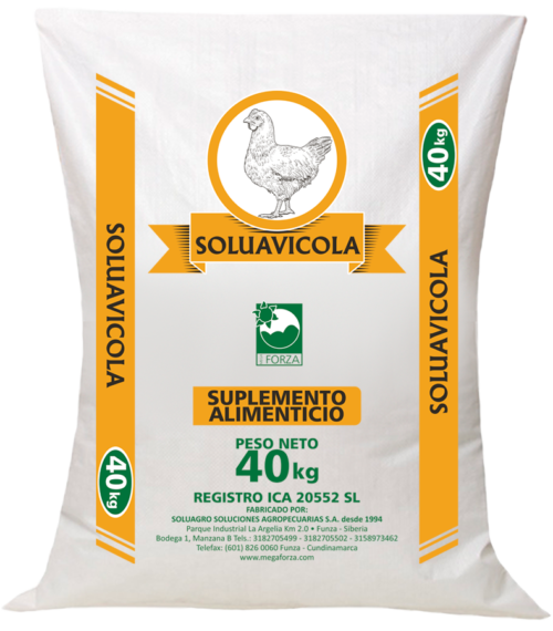 Soluavicola Mega Forza, suplemento para alimentar a tus gallinas